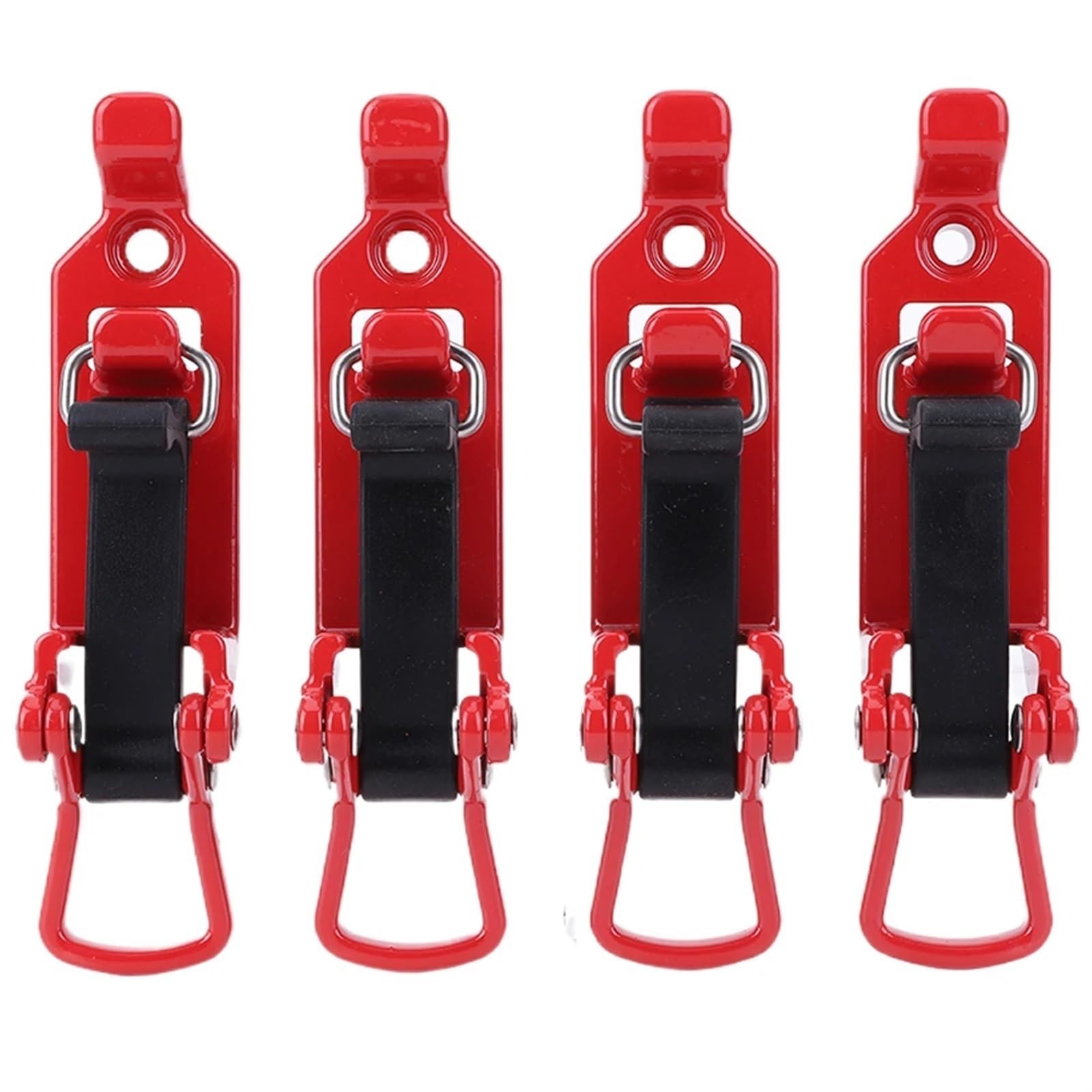 Dachträger im Schaufel-Design, 2/4 Stück Schaufelhalterung zur Wandmontage(Red,4pcs)