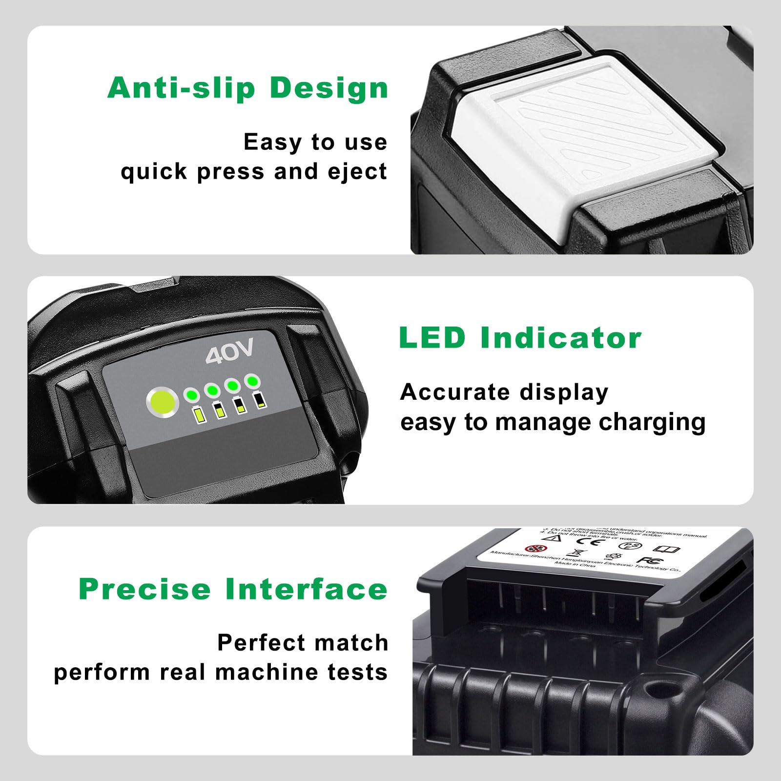 Ryobi Battery Replacement For Ryobi 40V Lithium Ion