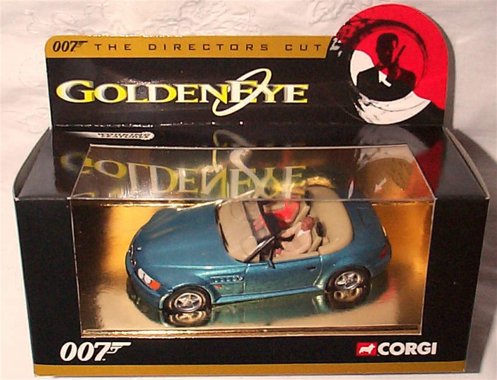 Corgi james bond 007 the diretors cut B.M.W Z3 blue car 1.36 scale diecast model