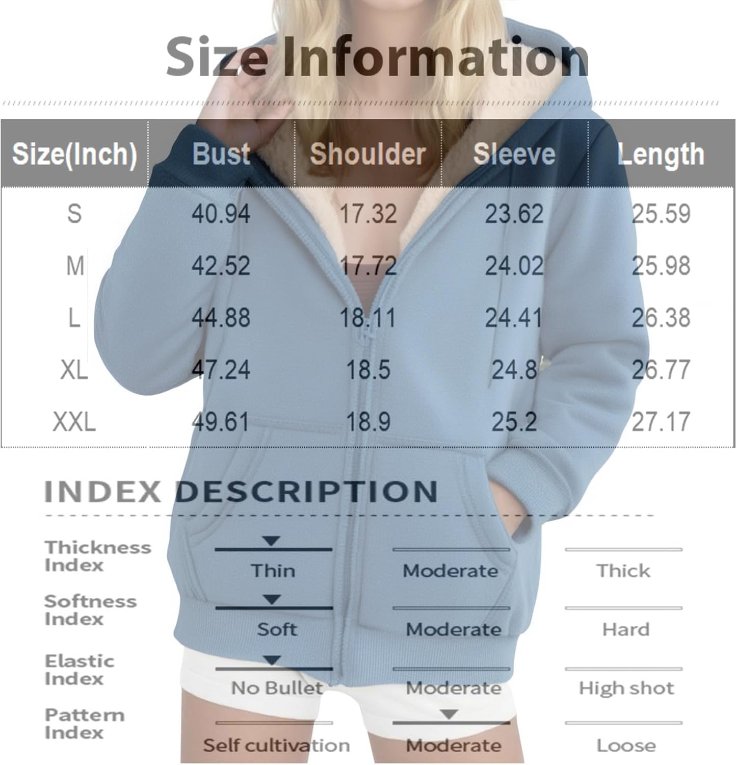 Women's Oversized Zip Up Hoodies Fleece Casual Pullover Cardigan Long Sleeve Sweatshirts Fashion Fall Winter Clothes