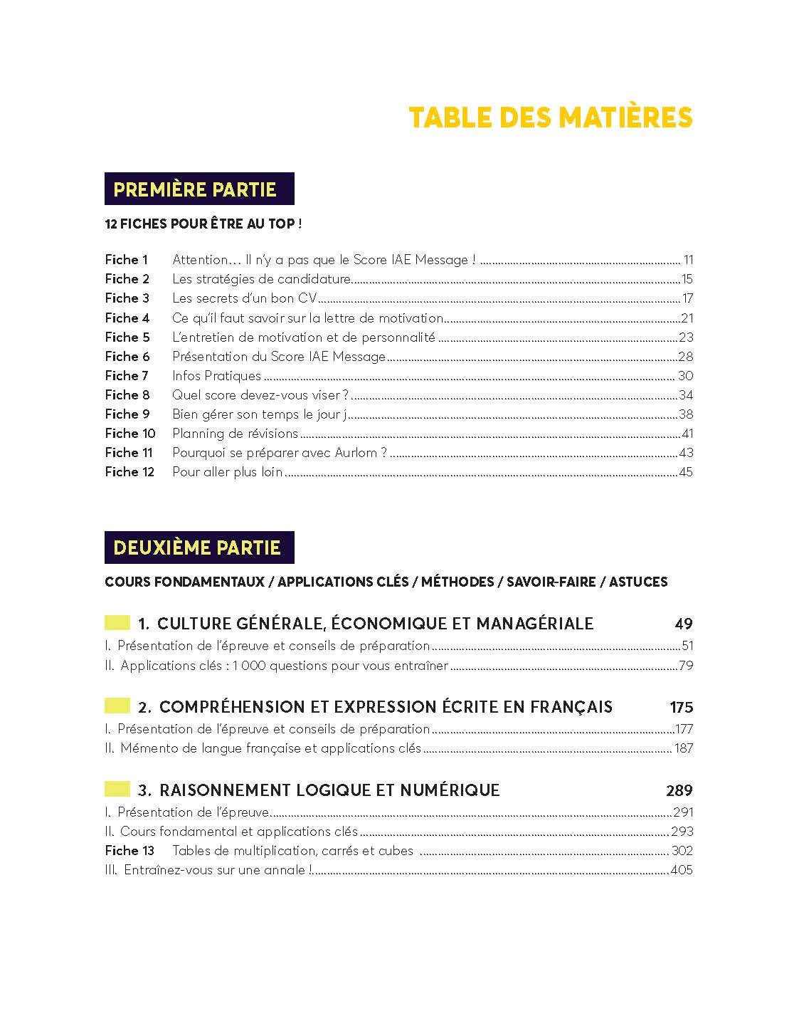 La Bible du Score IAE Message 2026: 15e édition