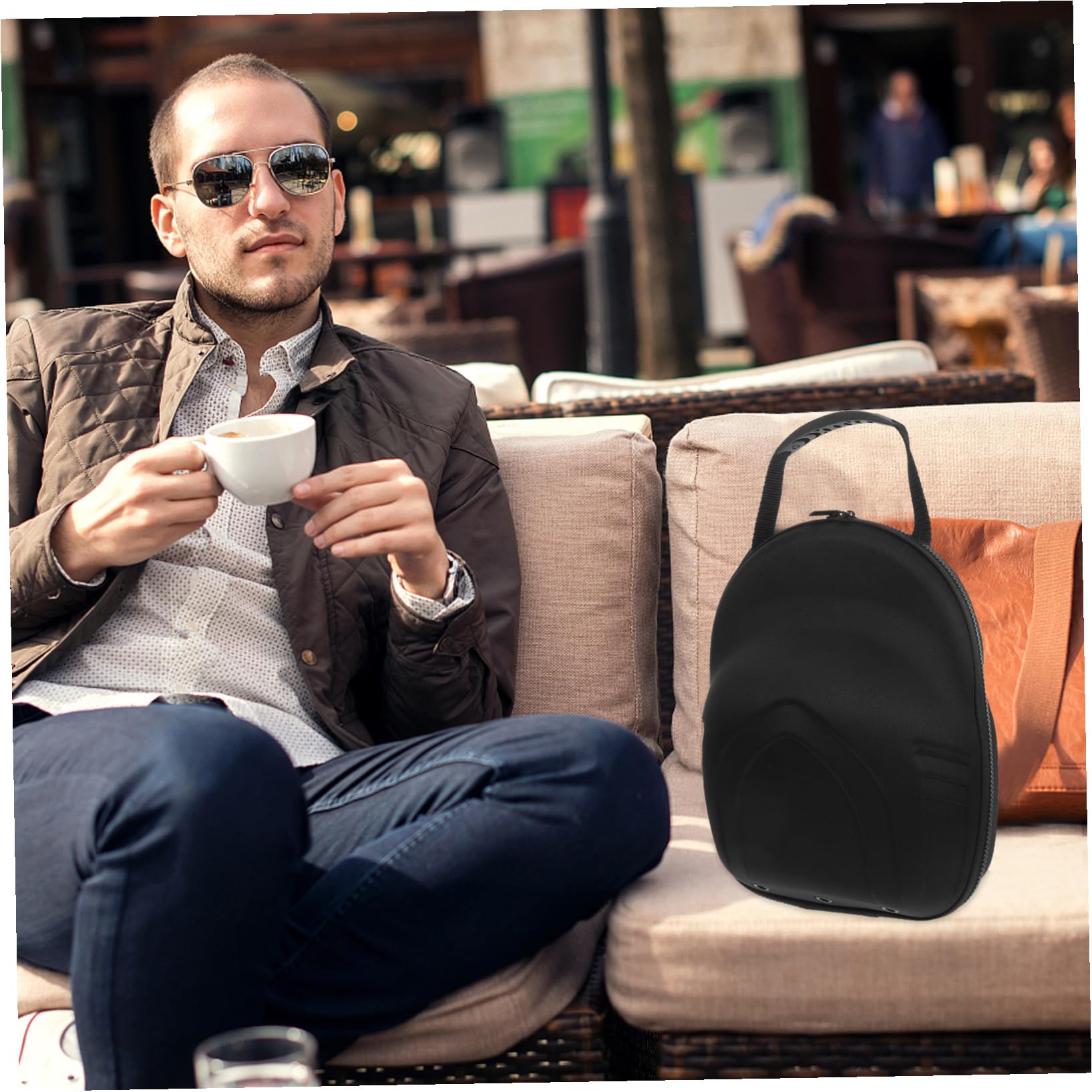 Toyvian Estuche Rígido Para Gorras De Béisbol, 30x23x10 Cm, Resistente y Compacto, Material Duradero, Compatible Mayorías De Gorras, Adecuado Para Viaje y Transporte Portátil