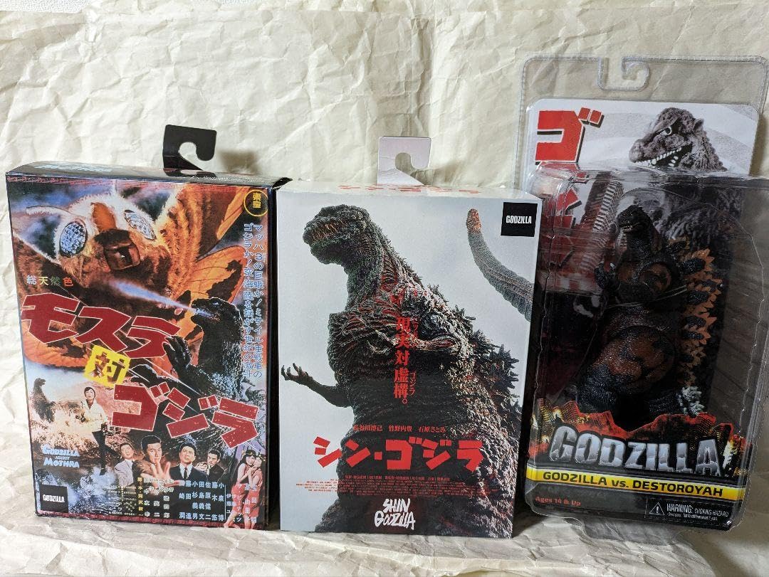 NECAネカ ゴジラシリーズ・3種類セット NECAネカ ゴジラシリーズ・3種類セット NECAネカ ゴジラシリーズ・3