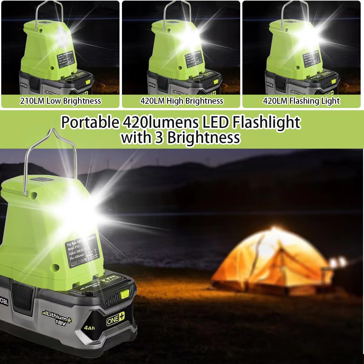 Ryobi Battery 18v DIY Battery Adapter For Ryobi One+