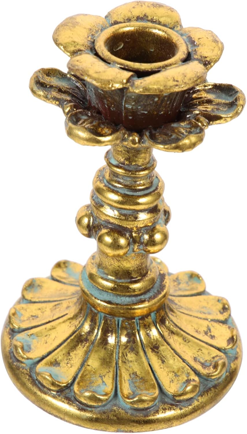 Garneck Vintage Candlestick Black Candlestick Holders Gold Candle Holders Dining