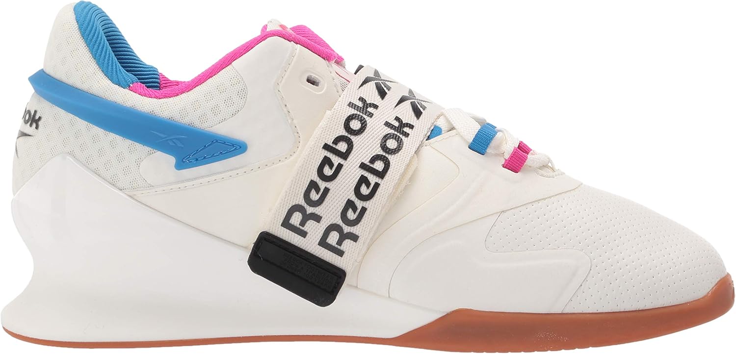 Reebok womens Legacy Lifter II,chalk/Proud Pink/Horizon Blue,11 M US
