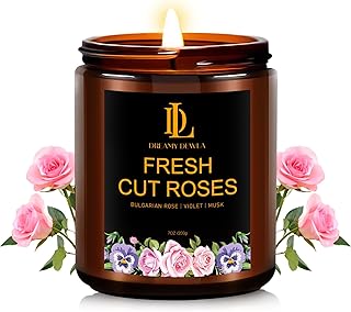 Fresh Cut Roses Candles, Fresh Cut Roses Scented Candle, Mother's Day Ca...