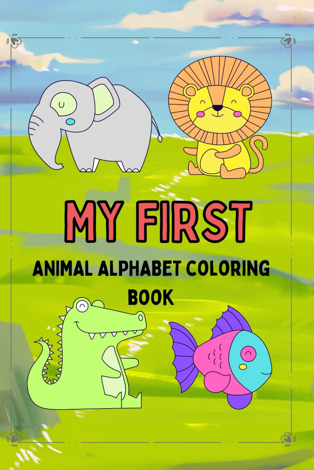 My First Animal Colouring Book
