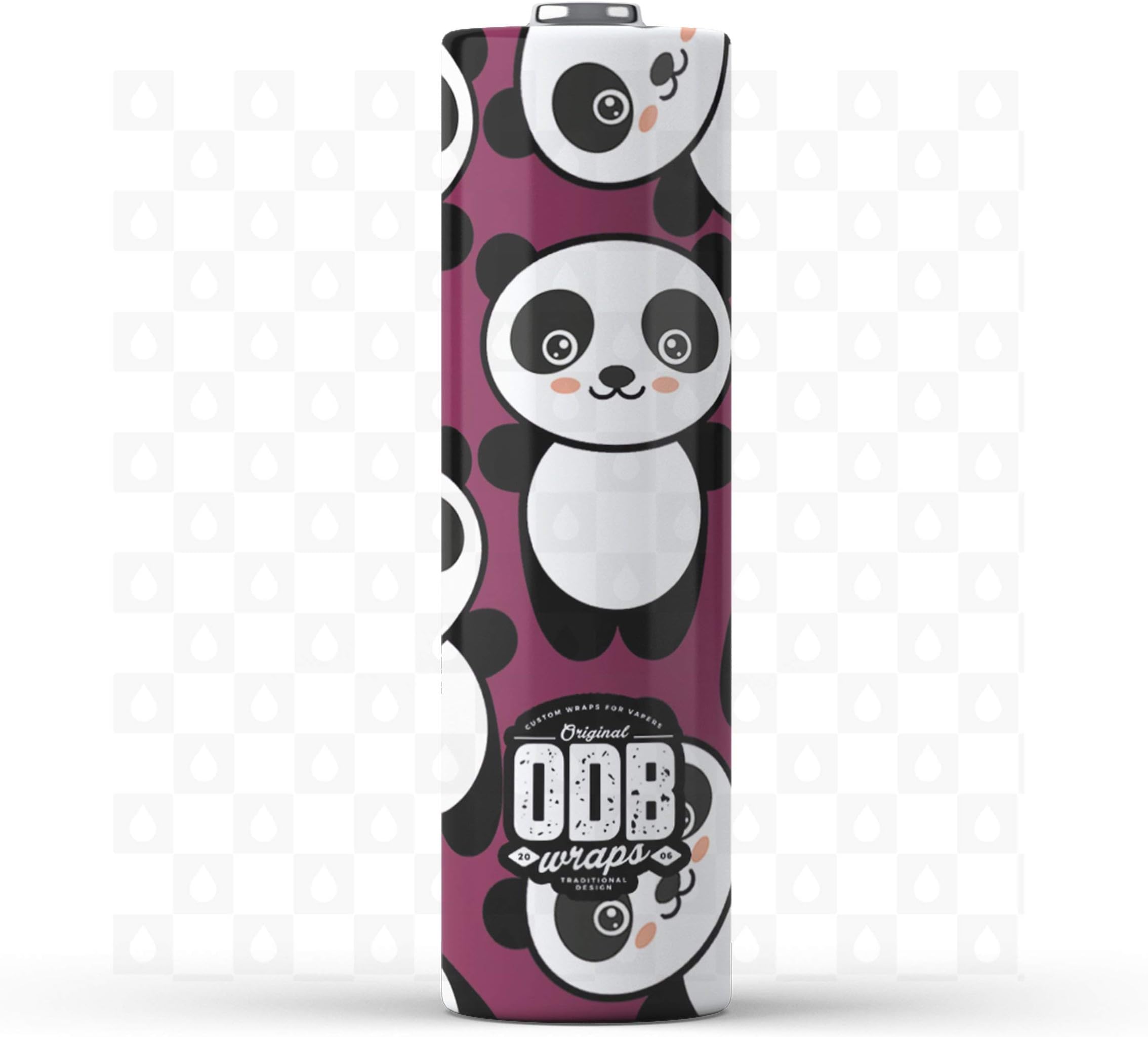 5 PC Panda 21700/20700 Battery Wraps Heat Shrink Sticker Sleeve Wrap