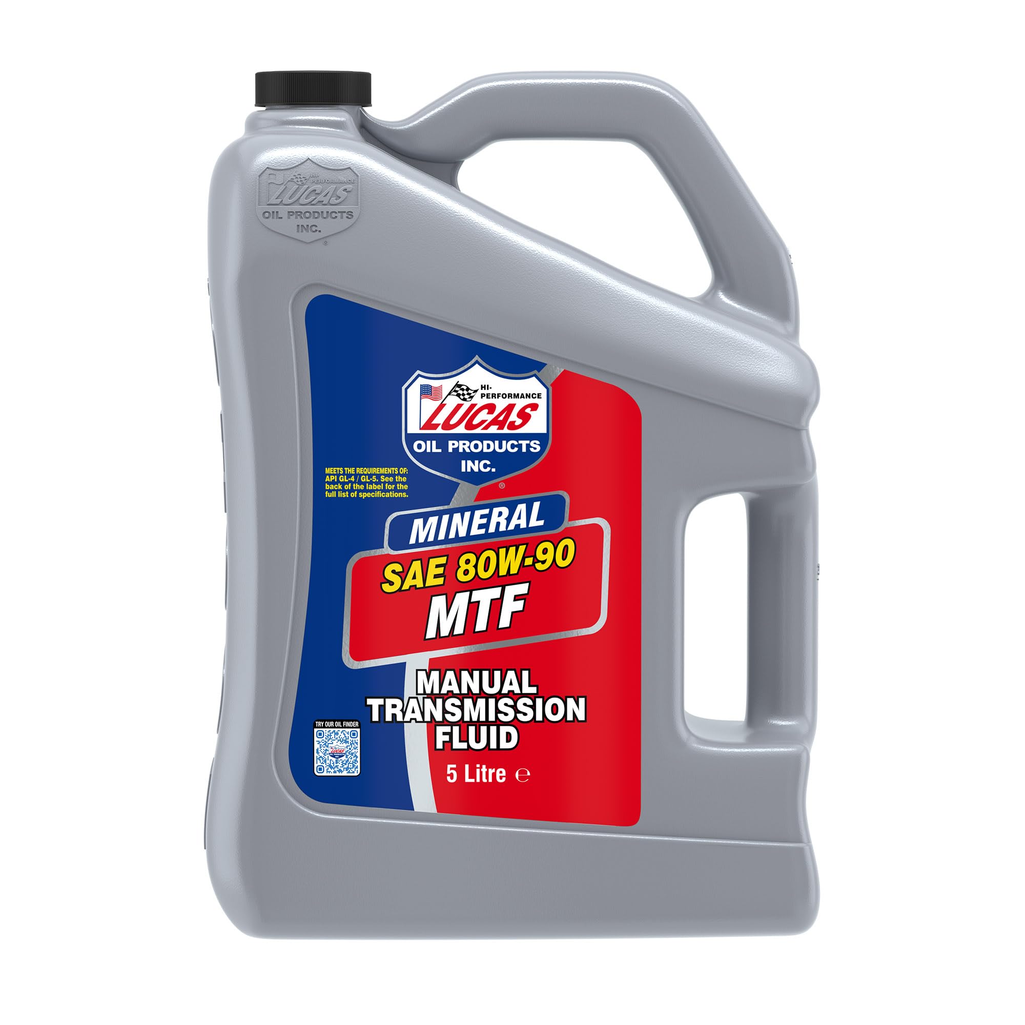 47102 Lucas Oil Mineral SAE 80W-90 Manual Transmission Fluid - 5 Litre