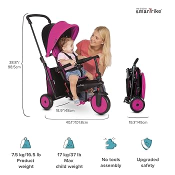 smarTrike STR3 三輪車　一式 Amazon.co.jp: スマートトライク STR3 三輪車 折りたたみ 1歳