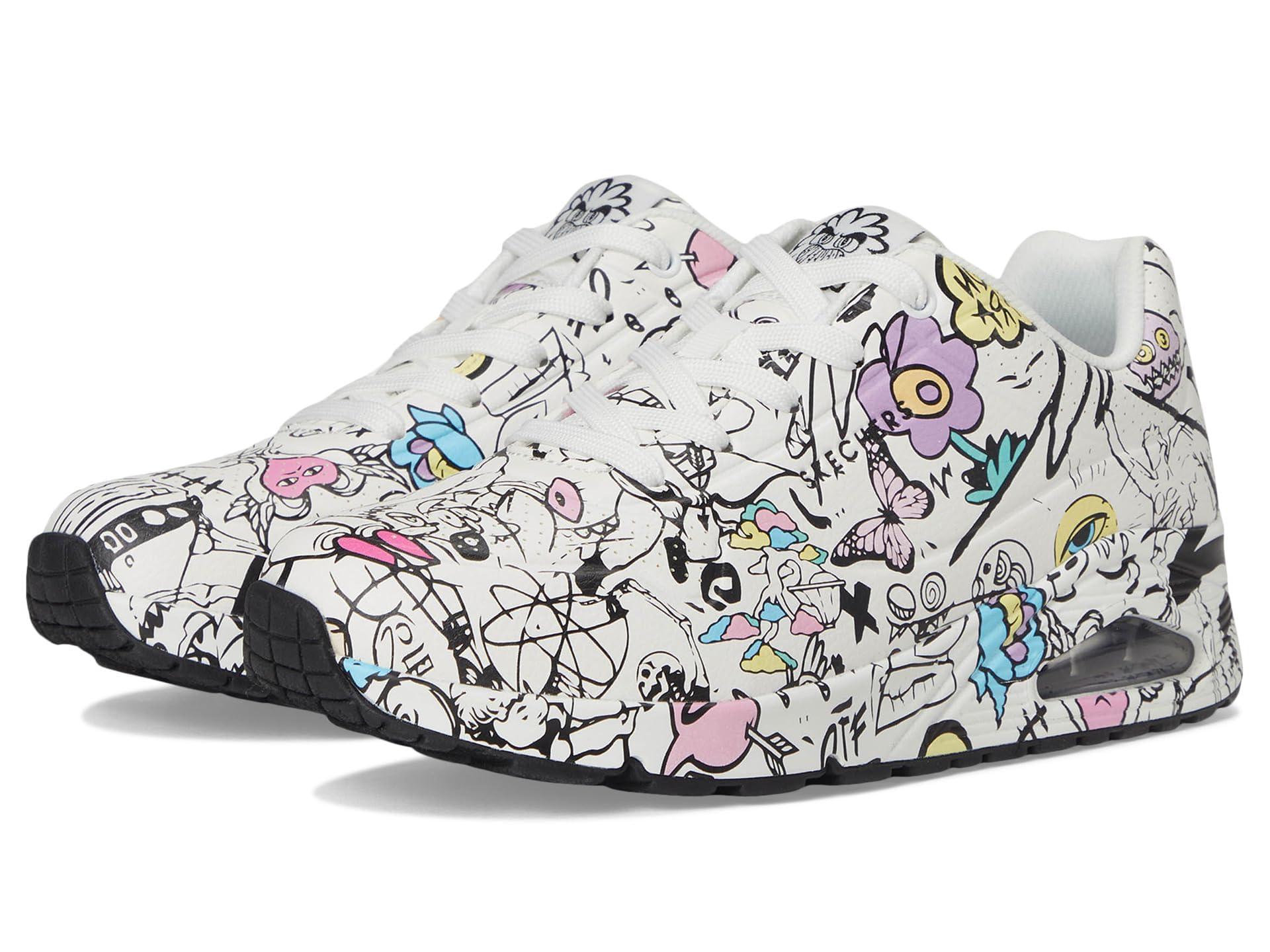 Uno processo sneakers bianco maschili 177972WBK
