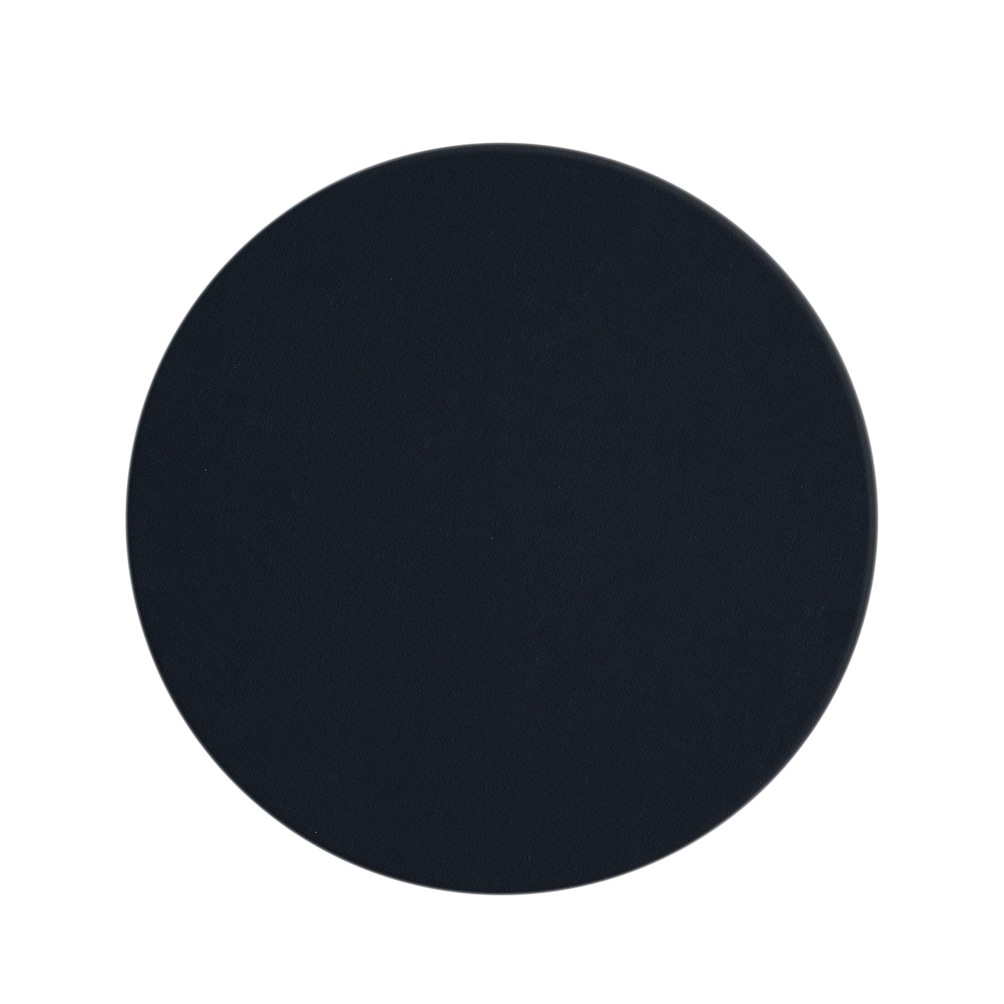 MONA LISA Round Stretched Canvas - Pack of 2 (4 INCHES, Black)-image-31
