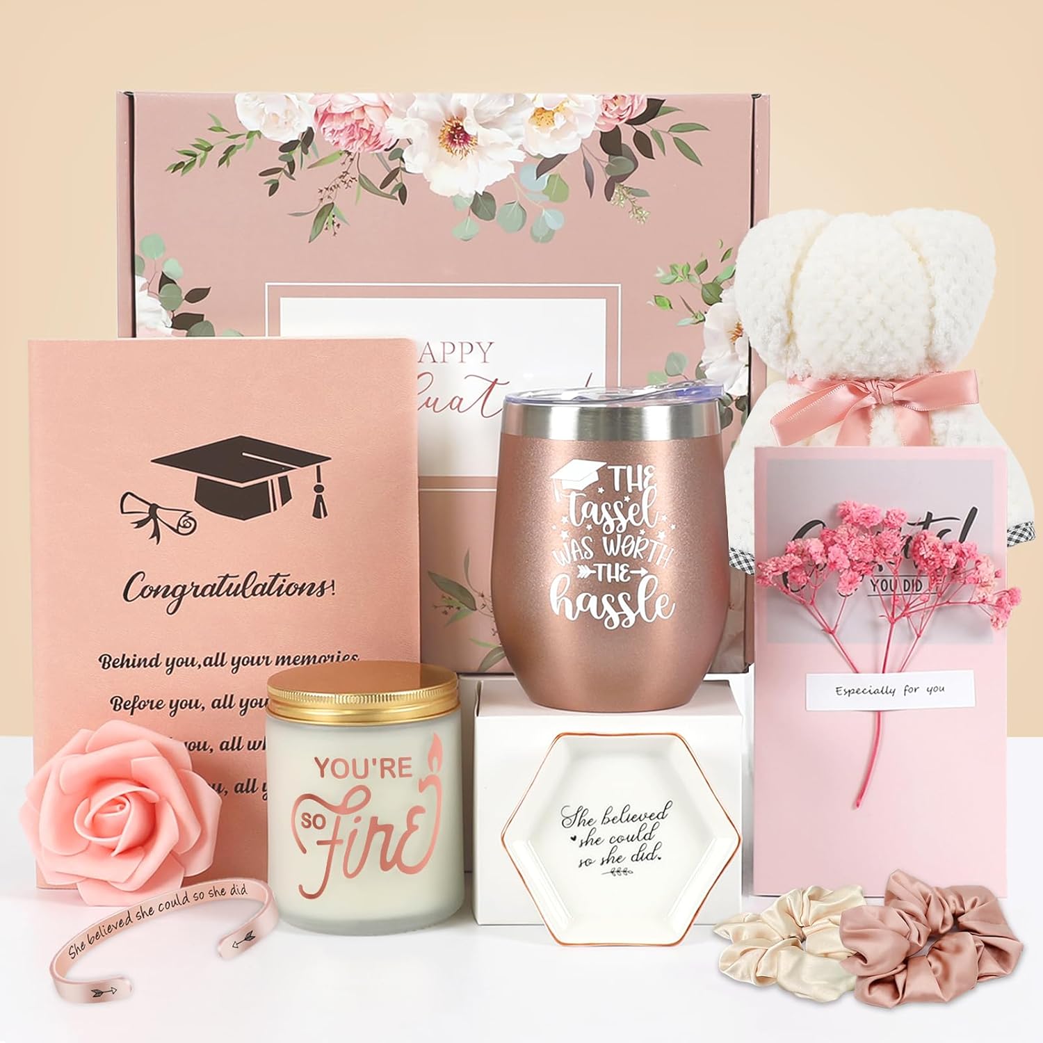 Joyseller 2025 Graduation Gifts for Her, 10 in 1 Pratical Grad Gift