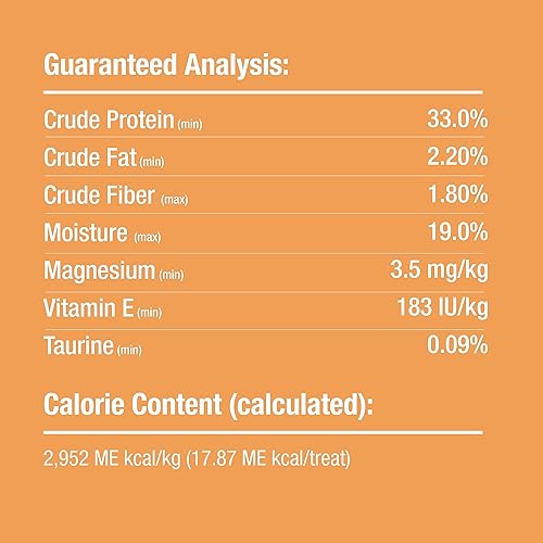 Miniatura 6 de GOOD 'N' TASTY - Golosina para gatos de triple sabor, bolsa de 1.4 onzas, regalo de larga duración para gatos hecho con pollo real, salmón y atún