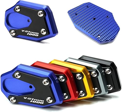 Miniatura 3 de Para Suzuki V-Strom 1000 DL1000 2014-2020 V-STROM 1000XT 2019 2020 2021 Soporte de pie lateral de motocicleta Trípode extendido (Color dorado)