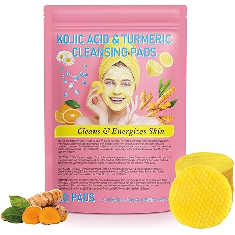 [Brand Name] - Turmeric Kojic Acid Cleansing Pads