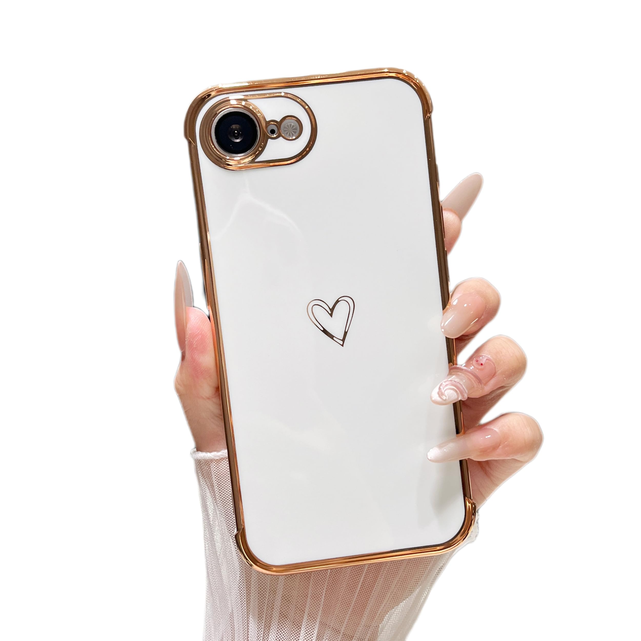 Amazon.co.jp: ZTOFERA iPhone 16e/17e用 ハートケース いphone16e