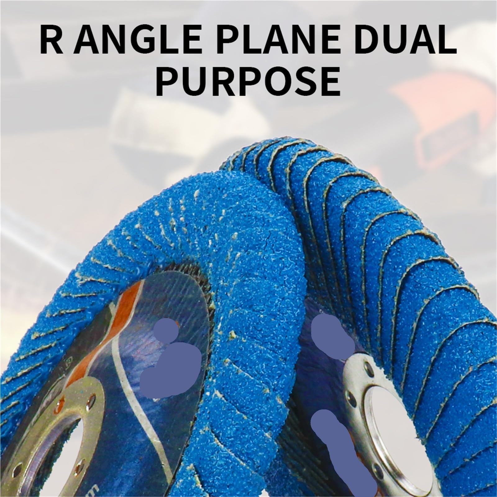 5-10 dischi lamellari da 125 mm e 5 pollici for levigatura | Lame for mole a grana 60 for smerigliatrice angolare(10pac)