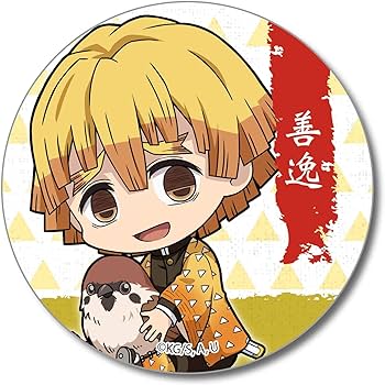 鬼滅の刃 我妻善逸 缶バッジ セット fit=scale-down,w=1200
