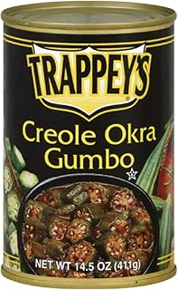 Trappey's Creole Okra Gumbo, 14.5-Ounce (Pack of 6)