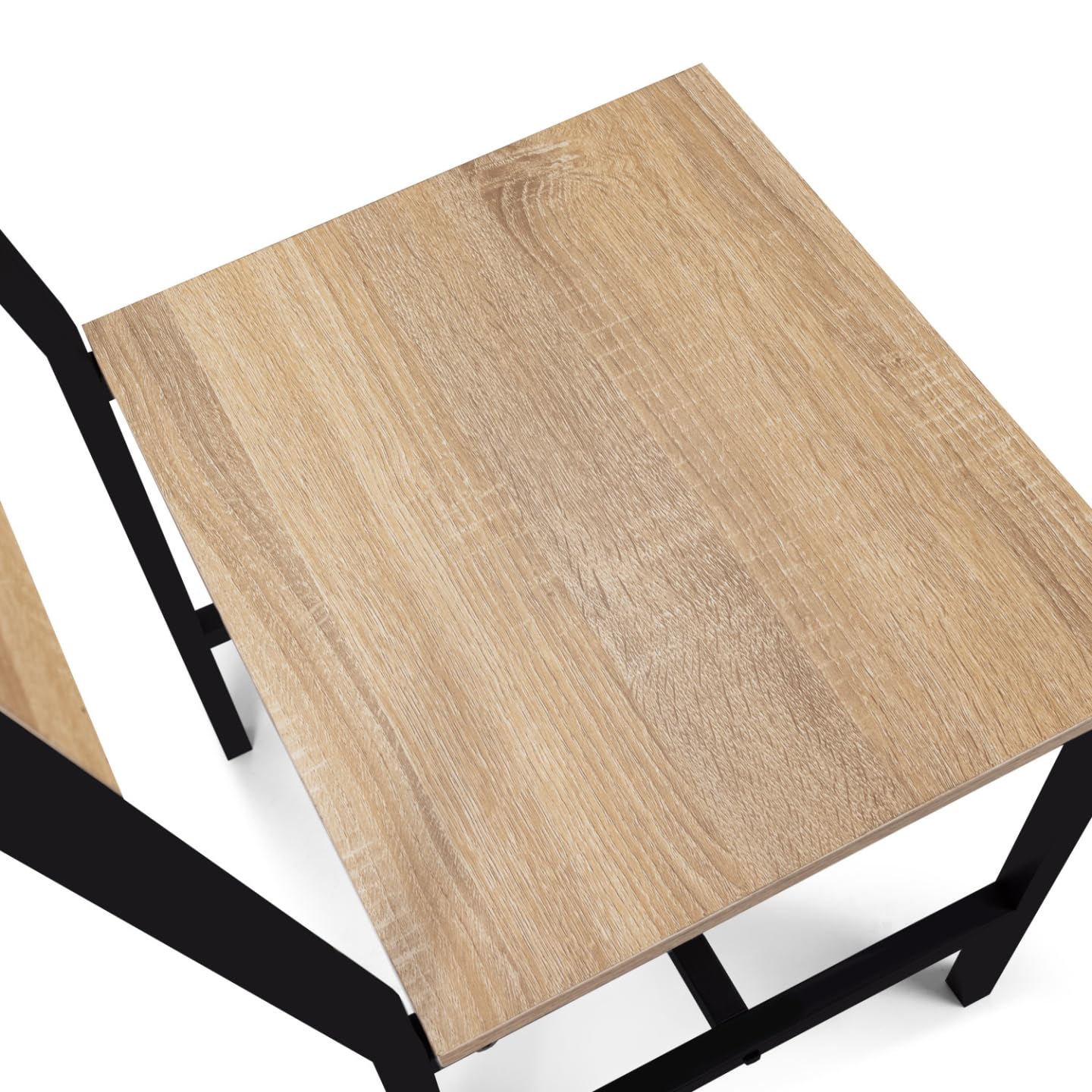 IDMarket - Lot de 4 chaises de Cuisine Detroit Design Industriel