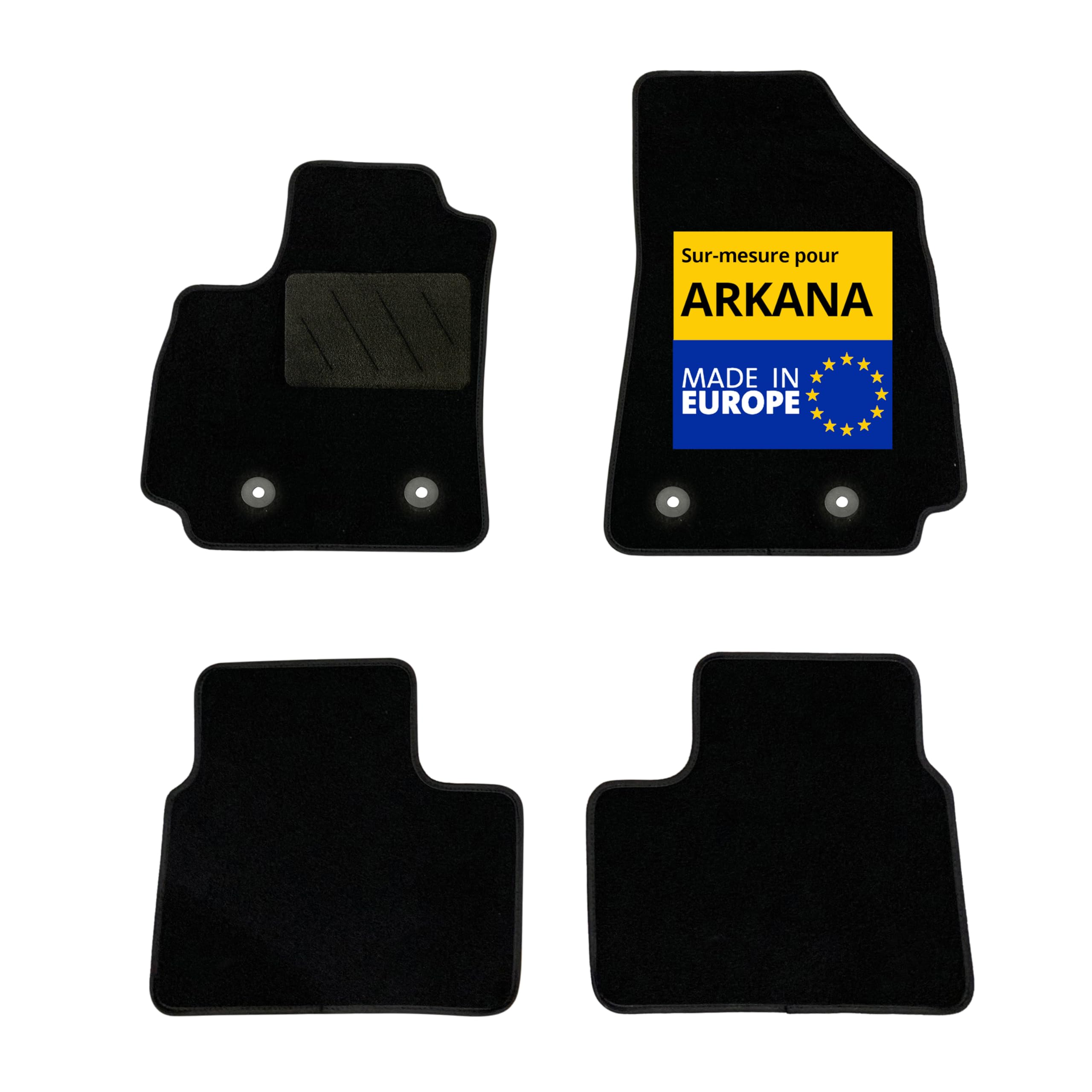 Tapis auto Renault Arkana sur mesure pour sol protégé - 5