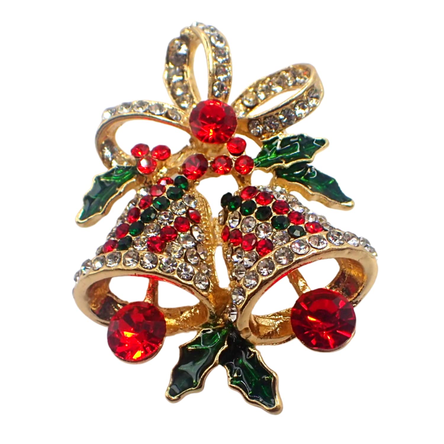 Topkids Accessories Christmas Brooch for Women and Men Christmas Stocking Filler, Christmas Cracker Fillers