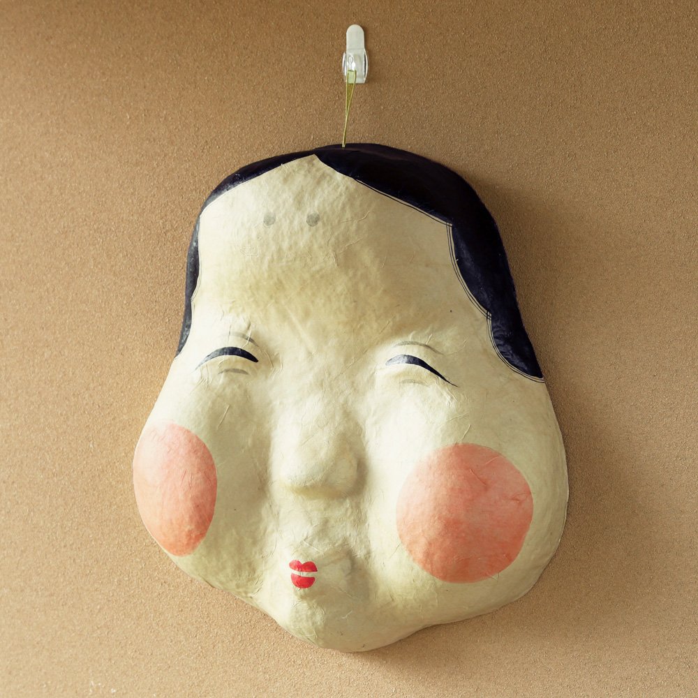 めでたや　張子　おかめ　特大 Amazon.co.jp: 大直 めでたや 張り子 おかめ 特大 : おもちゃ