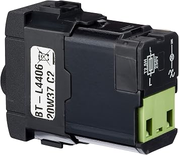 BTicino Living International L4406 Dimmer mit Drehknopf Dimmer für beständige Lasten 100 – 500 W 1 Modul