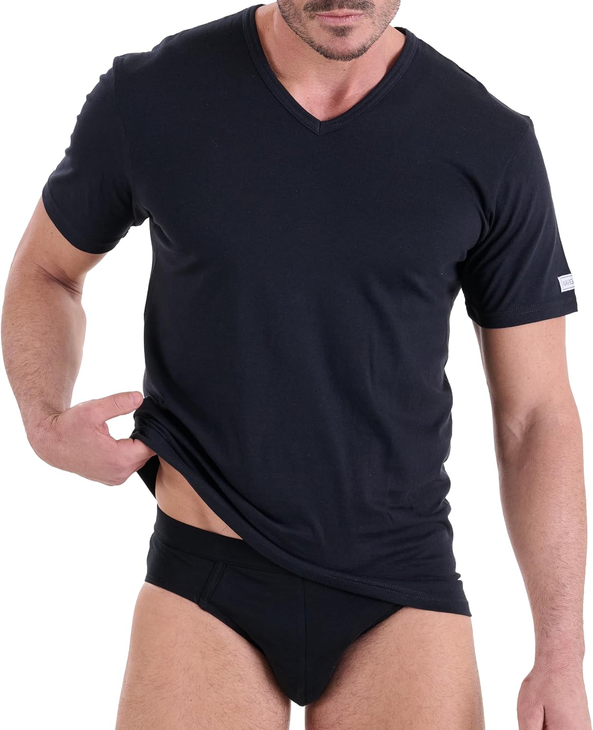 T-shirt intima da uomo Navigare (confezione da 3)