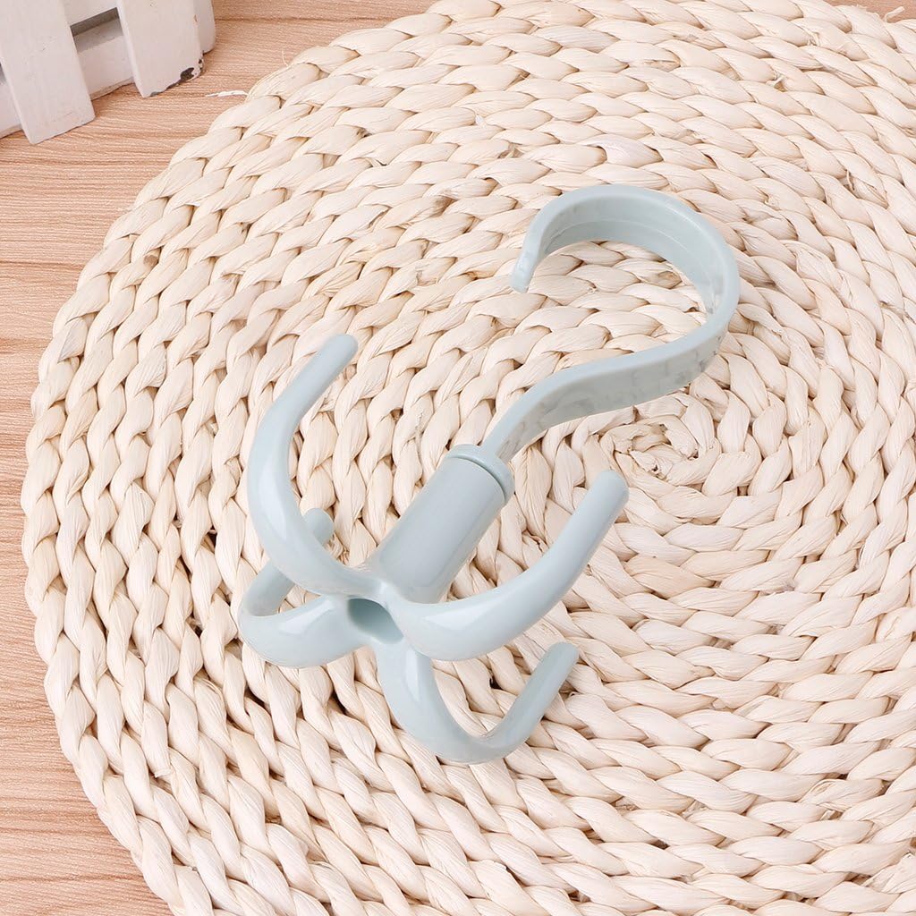 360 Degree Rotating Belt Hanger Scarf Tie Rack Holder Hook Closet