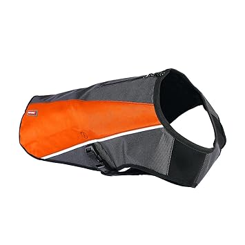 EzyDog Element Dog Jacket, Medium, Orange