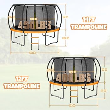 Amazon.com : Kiivakii Trampoline 12FT 14FT, Outdoor