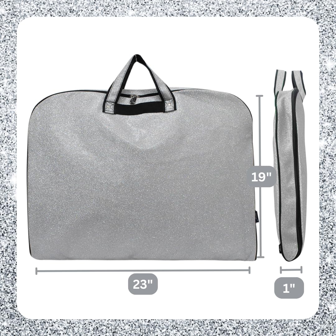 Silver cheerleading comp bag ✨ Stand out and shine with the Glitz Pro Cheer Backpack  main image 4