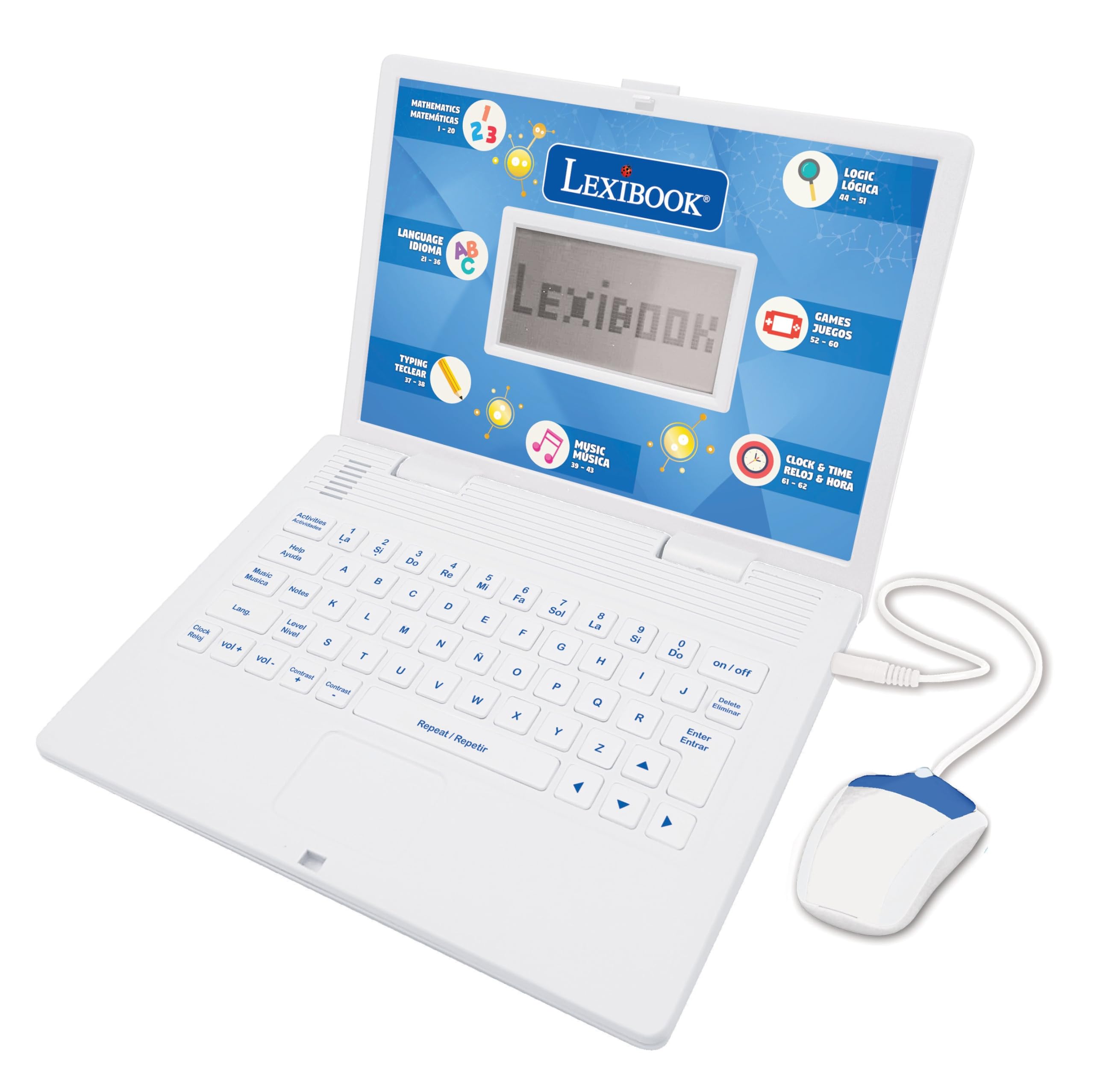 Lexibook Barbie Educatieve Laptop - 124 Activiteiten - Engels/Duits