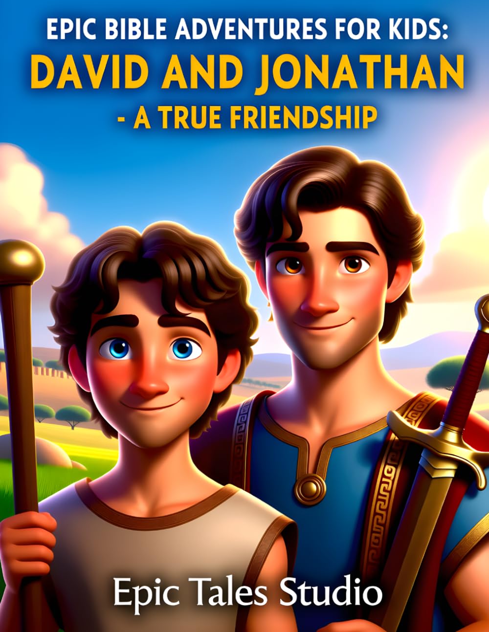 Epic Bible Adventures for Kids: David and Jonathan – A True Friendship: A Story of Loyalty, Trust, and God’s Purpose