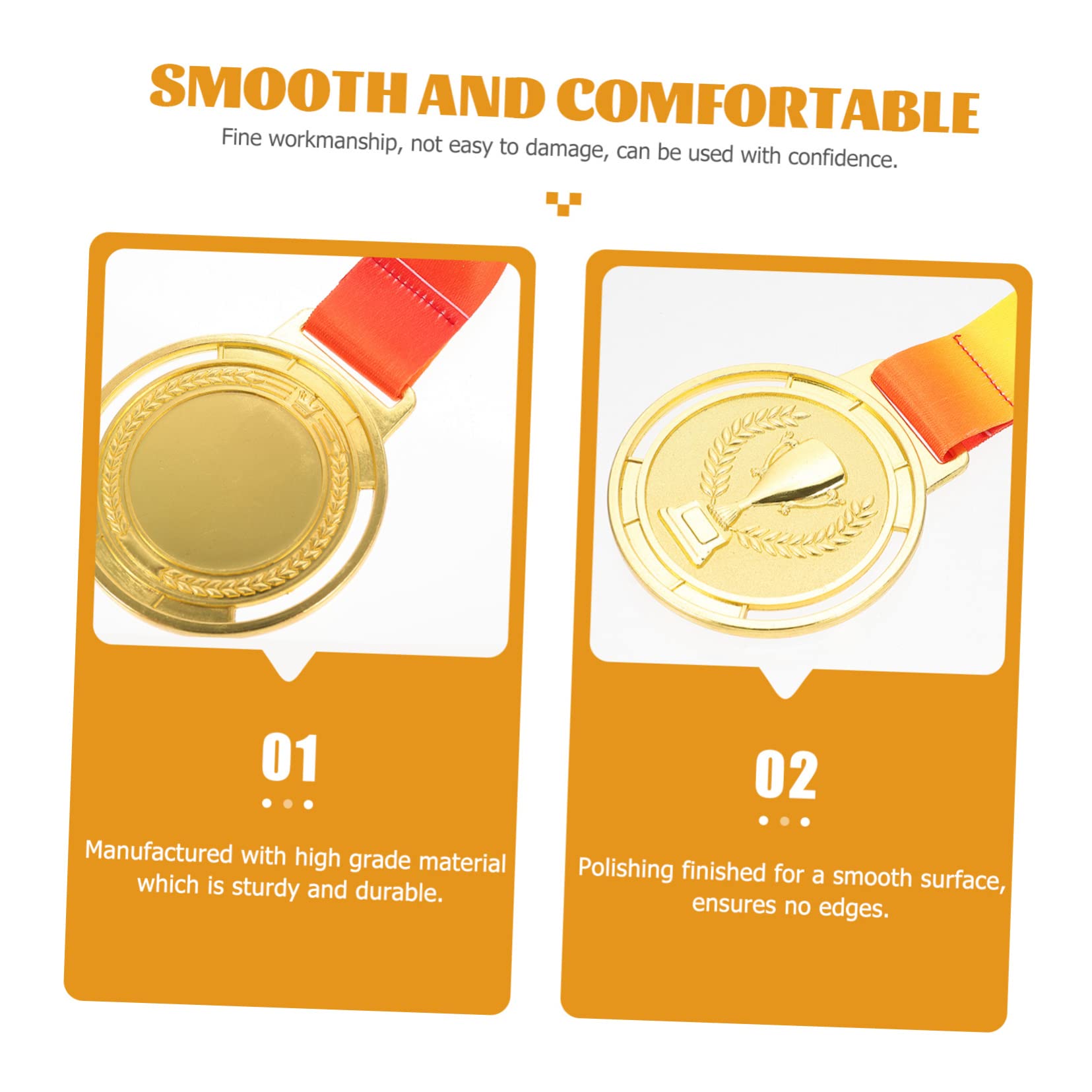 ifundom Teiliges Medaillenset Gold Silber Und Bronze Auszeichnungen Für Sportwettbewerbe Hängende Medaillen Gewinnerpreise Für Erwachsene