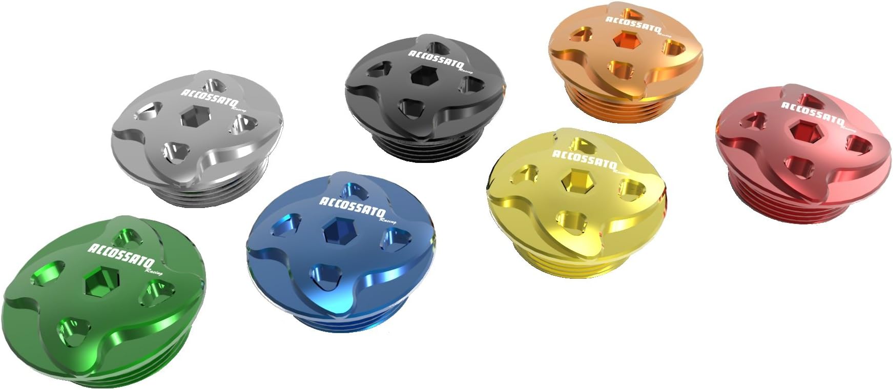ACCOSSATO – Cap Oil Cap M20 x 1.5 Aprilia RS 250-rsv 1000-sl falco-tuono-suzuki All Models SV 600 – 750- GSXR 600 – 750 – 1000 Titanium