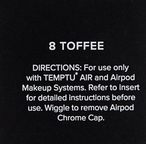 Vista 16 de TEMPTU Airpod de base de aerógrafo de lona perfecta: maquillaje antienvejecimiento de larga duración, cobertura construible semi-mate, acabado Buff