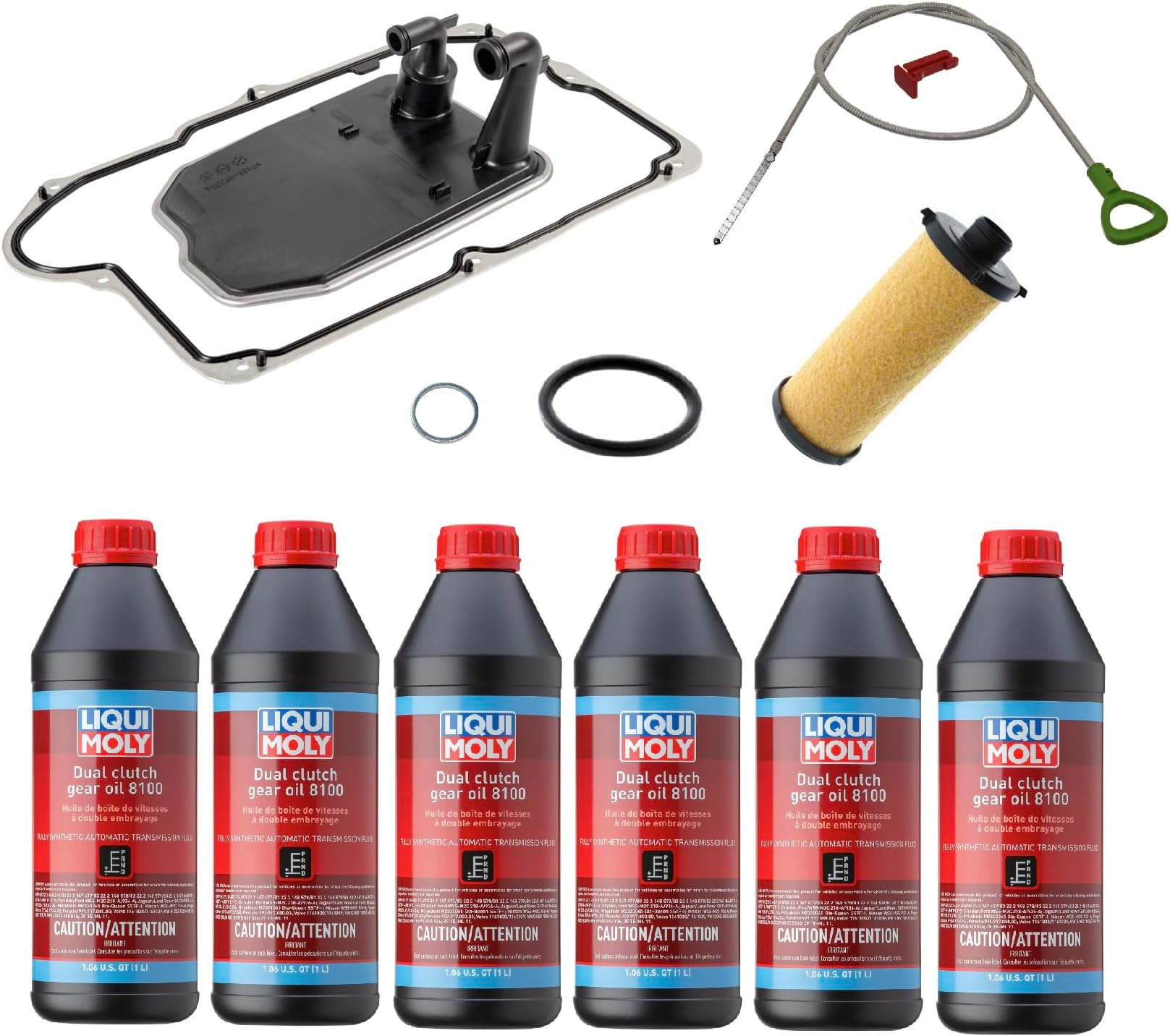 Auto Speedshift Dual Clutch Transmission DCT Service Kit Fluid + Filters for Mercedes CLA250 GLA250 CLA45 GLA45