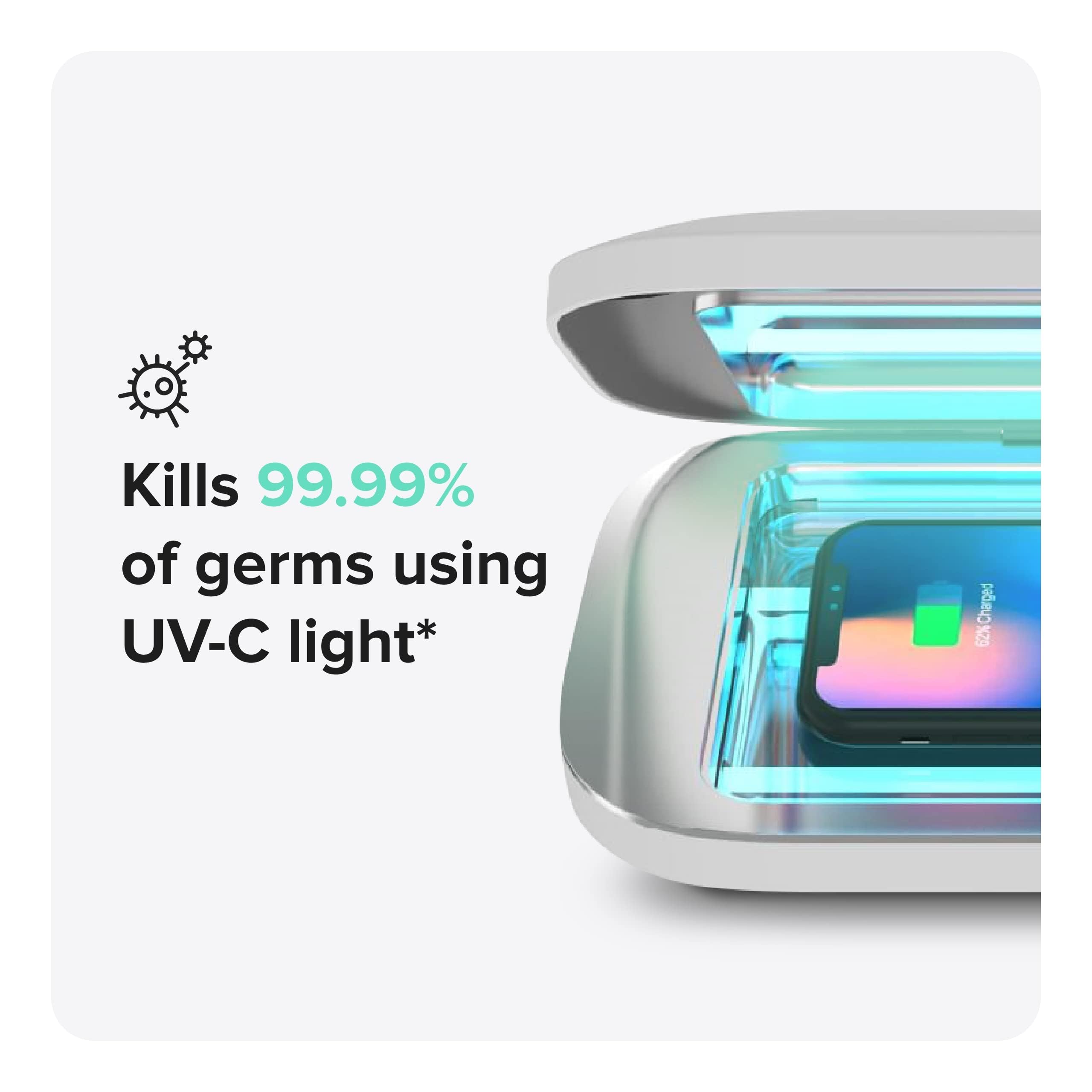 Amazon.com: PhoneSoap Pro UV Phone Sanitizer & Fast Charger, 5-Min