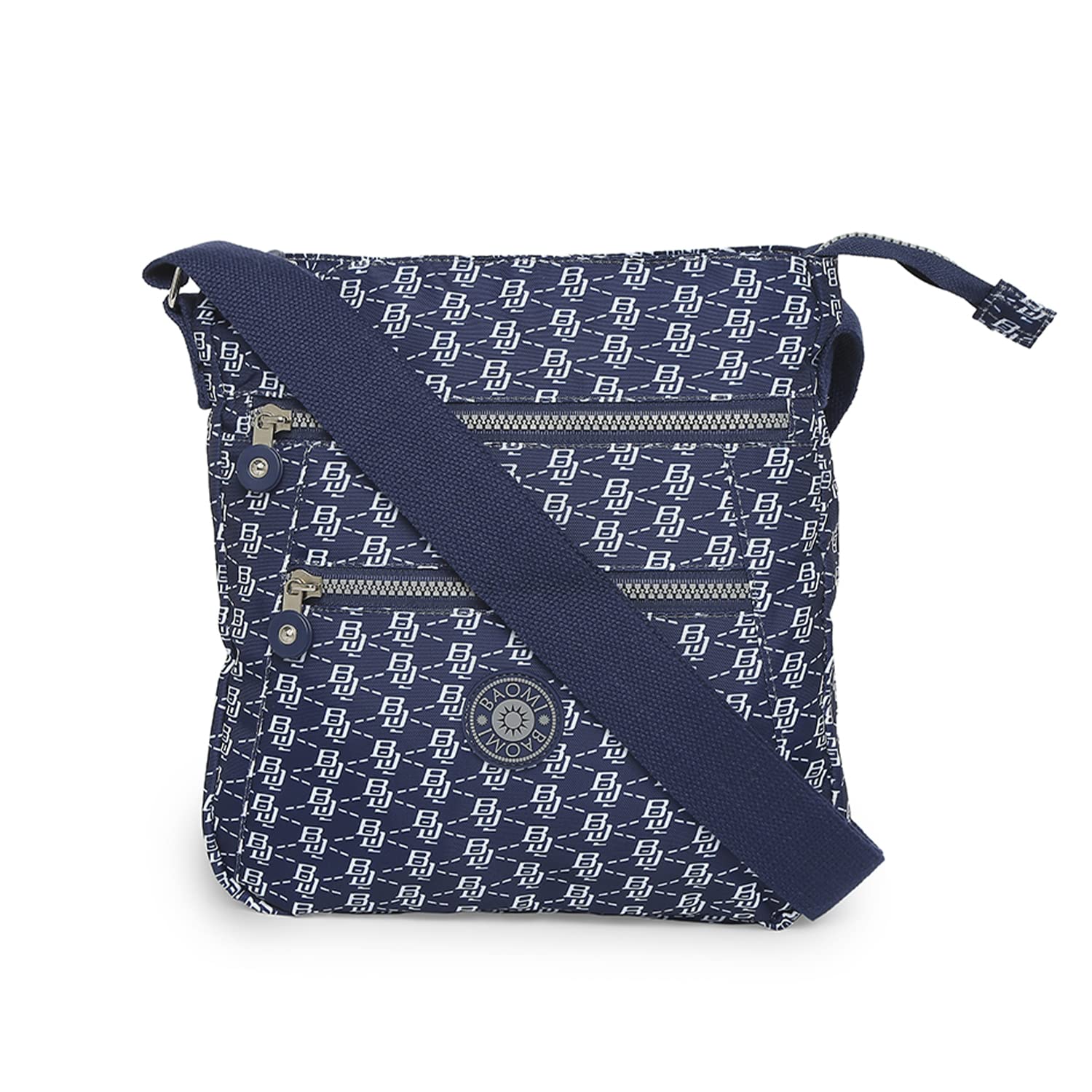 Crinkle Range Blue & White Color One Size Shoulder Bag-image-38