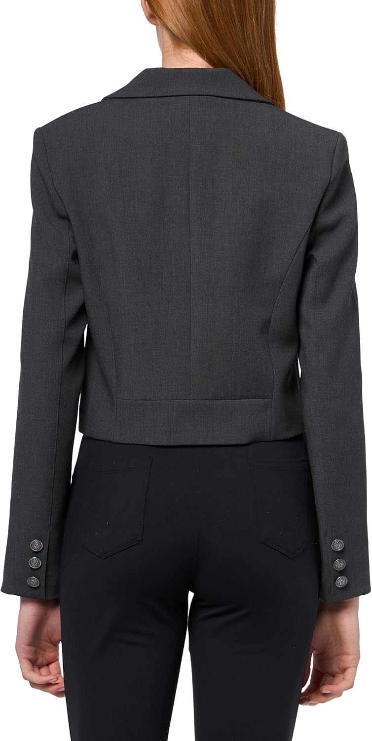 GUESS Women's Eco Joandra Crop Blazer