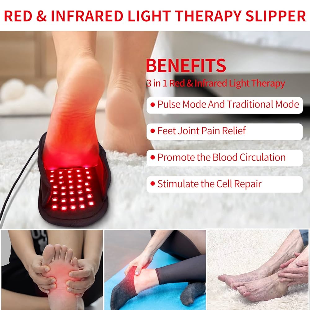 miduhue Treatment Pack 2本セット Amazon.com: HAIYUE Red Light Therapy Device Slipper with