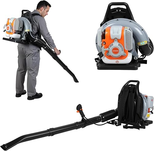 76.5cc 4-Stroke Backpack Gas Leaf Blower