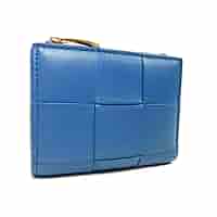 現行 未使用級✨ボッテガヴェネタ カセット マキシイントレ 二つ折り財布 ブルー Amazon | [ボッテガ ヴェネタ] 二つ折り 財布 マキシイントレ