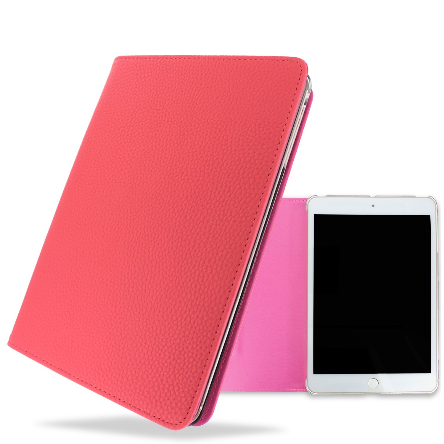 ノートPCケース iPad mini3 3a136j/a Amazon.co.jp: whitenuts iPad mini 3 ケース 手帳型 レザー風 30色