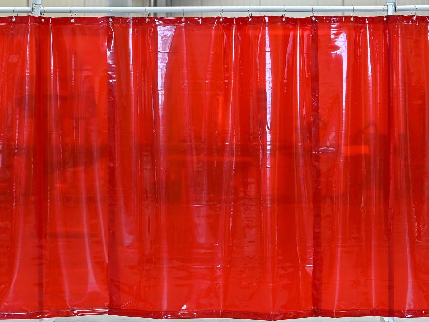 telo protettivo per saldatura 1400 x 2000 mm, spessore 0,4 mm, rosso, conforme ISO EN 25980 – protezione UV e spruzzi per officina e cantiere