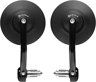 FENRIR Motorcycle bar end mirror for SV650 Rebel1100 CB1000R CB650R CB300R XSR700 XSR900 Z650RS Z900RS Vulcan S RnineT R18 Monster Scrambler Vitpilen Svartpilen V7 V9 Trident660 Speed Twin Bonneville